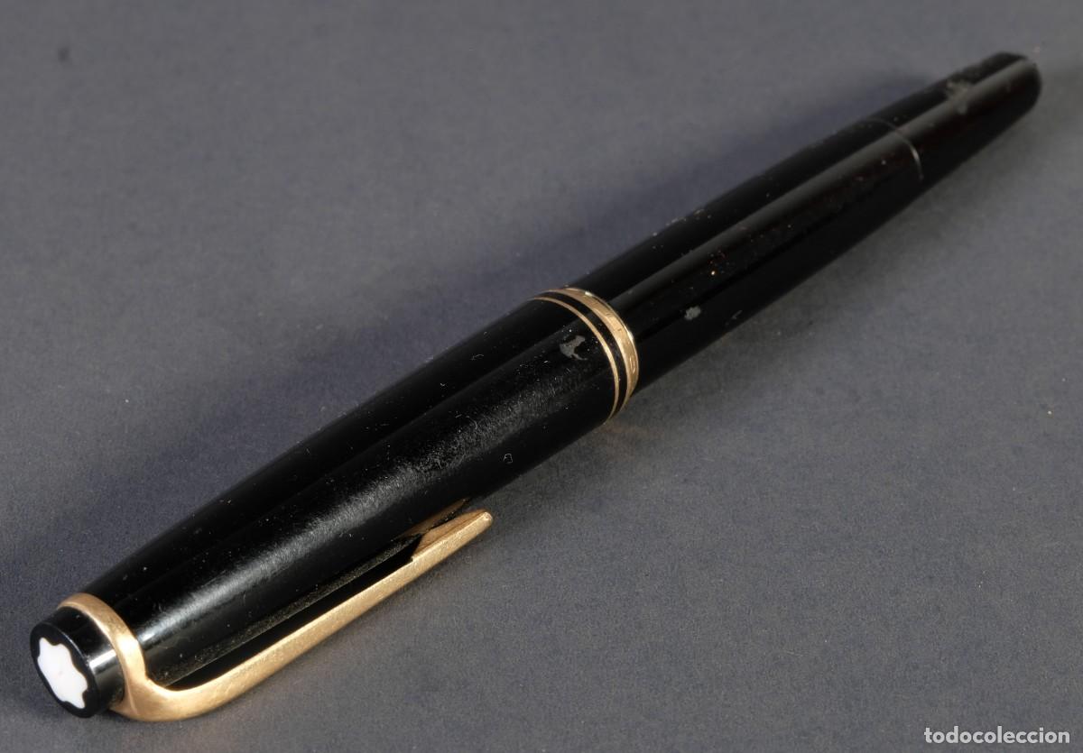 Plumas estilogr&aacute;ficas antiguas: Pluma estilogr&aacute;fica Montblanc 22 - Foto 4
