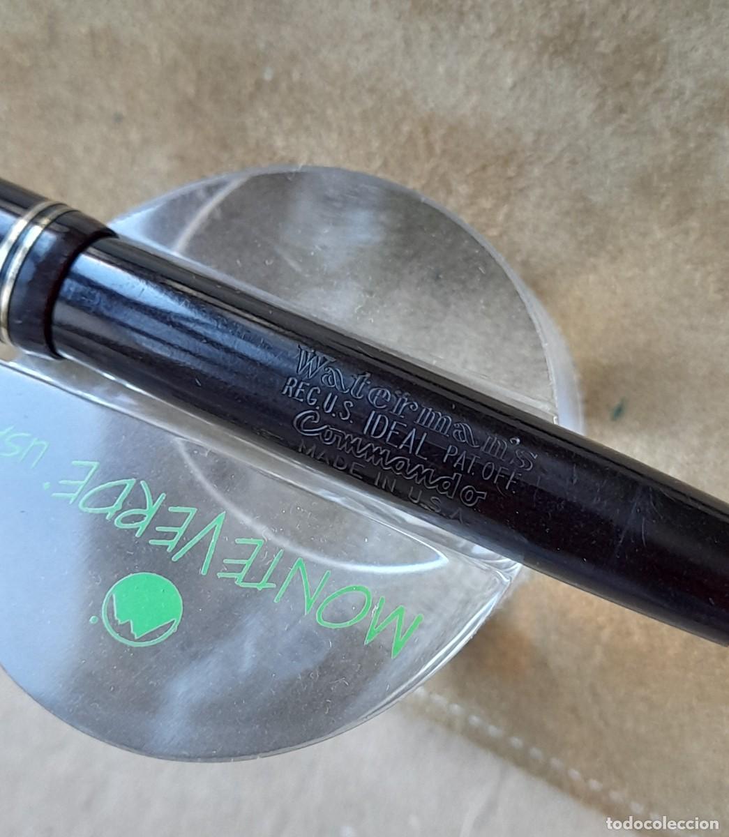 Plumas estilogr&aacute;ficas antiguas: ESTILOGRAFICA WATERMAN COMMANDO PRIMER A&Ntilde;O - Foto 5