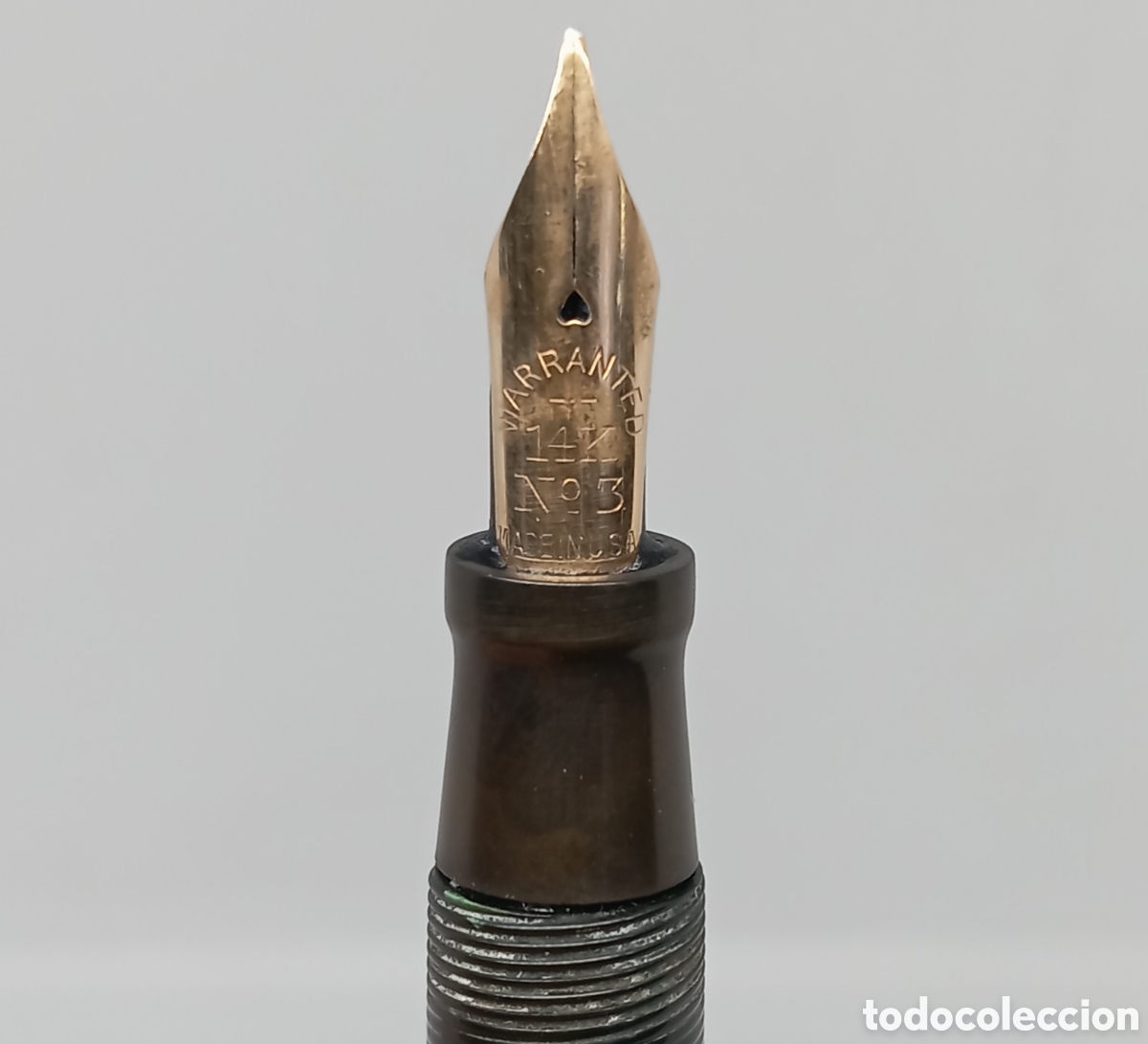 Plumas estilogr&aacute;ficas antiguas: Pluma estilogr&aacute;fica Conklin USA - Foto 8
