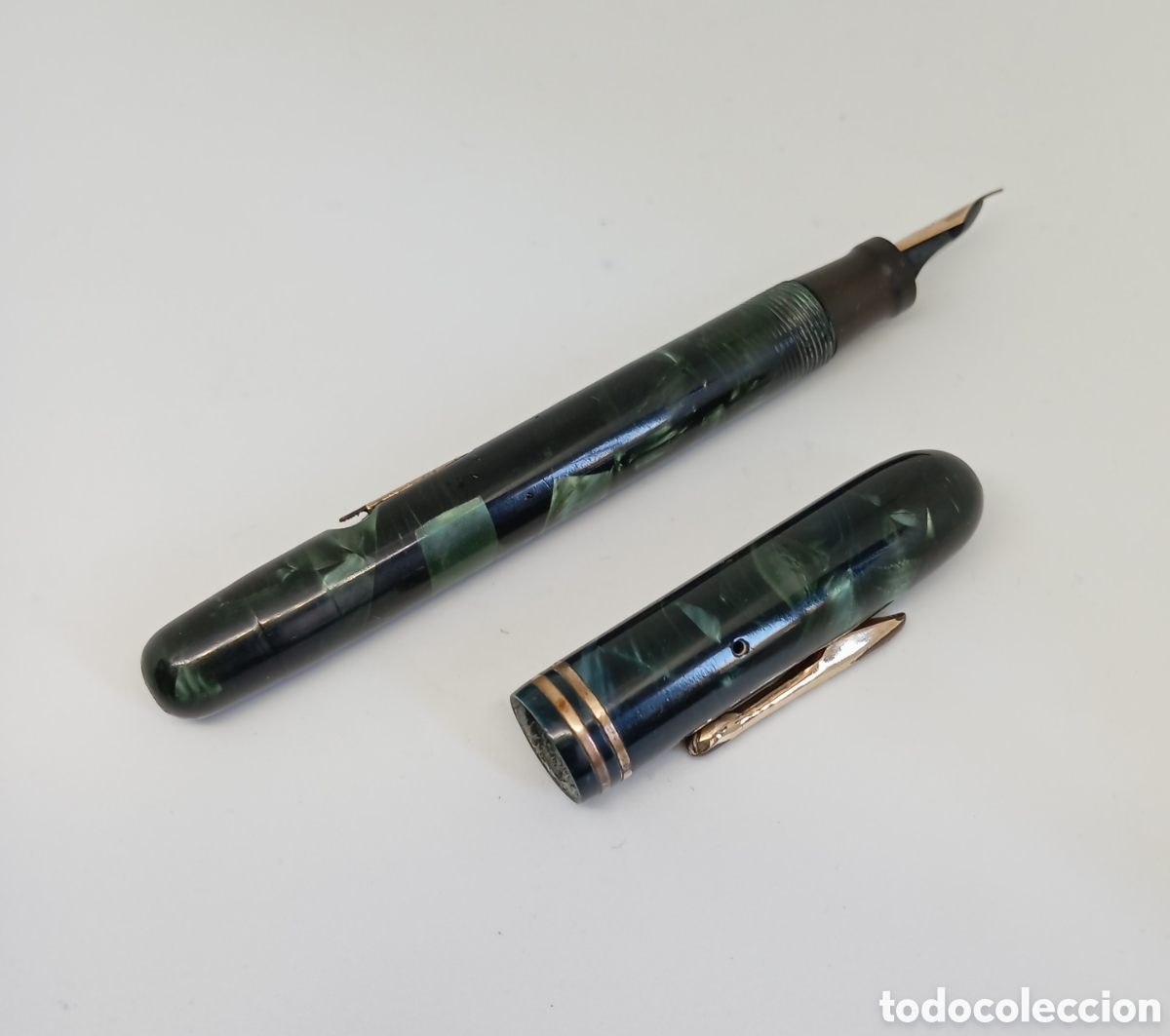 Plumas estilogr&aacute;ficas antiguas: Pluma estilogr&aacute;fica Conklin USA - Foto 11