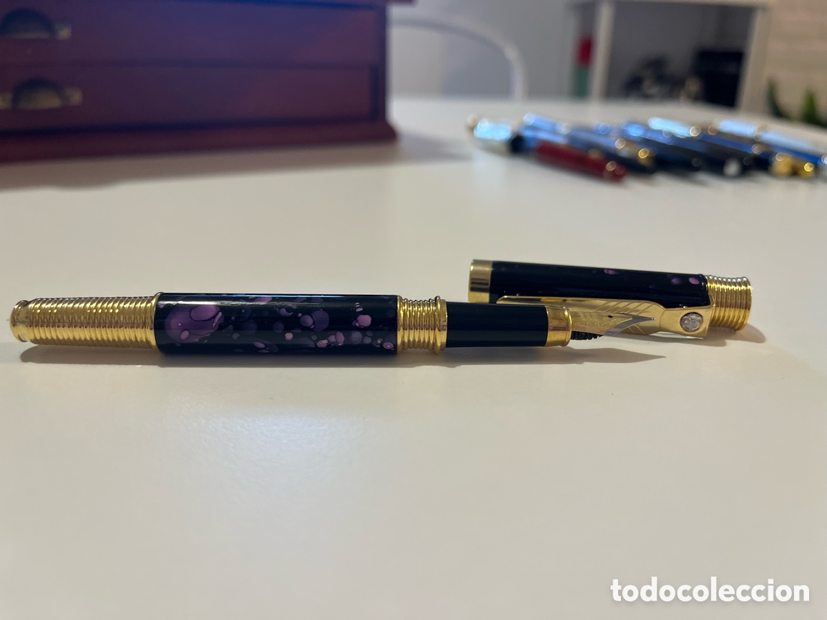Plumas estilogr&aacute;ficas antiguas: Pluma estilogr&aacute;fica de colecci&oacute;n. Sin uso - Foto 3