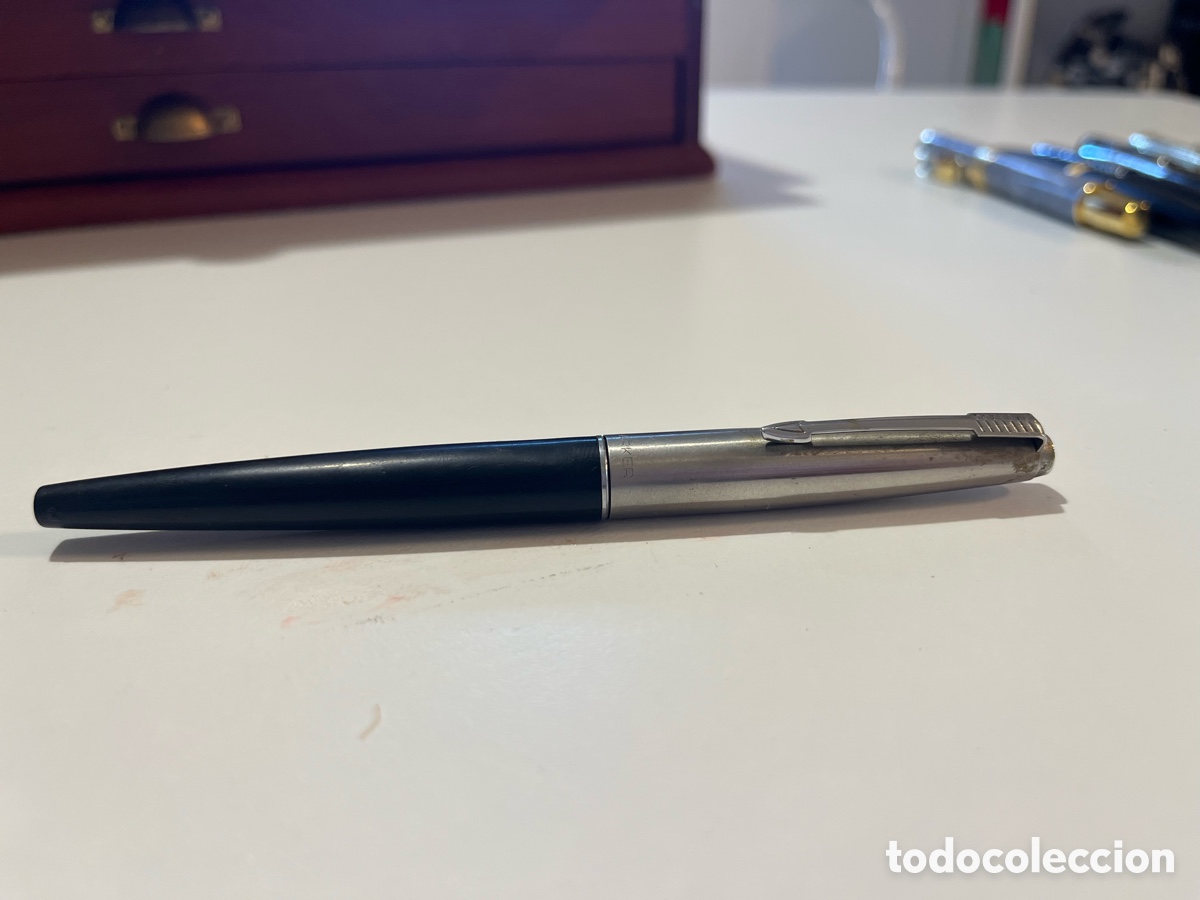 Plumas estilogr&aacute;ficas antiguas: Pluma estilogr&aacute;fica Parker 45 - Foto 1