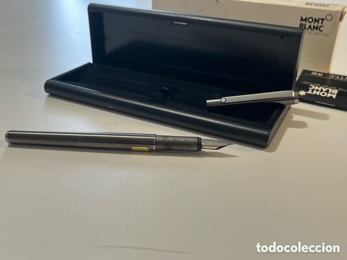 Plumas estilogr&aacute;ficas antiguas: Pluma estilogr&aacute;fica Montblanc - Foto 5