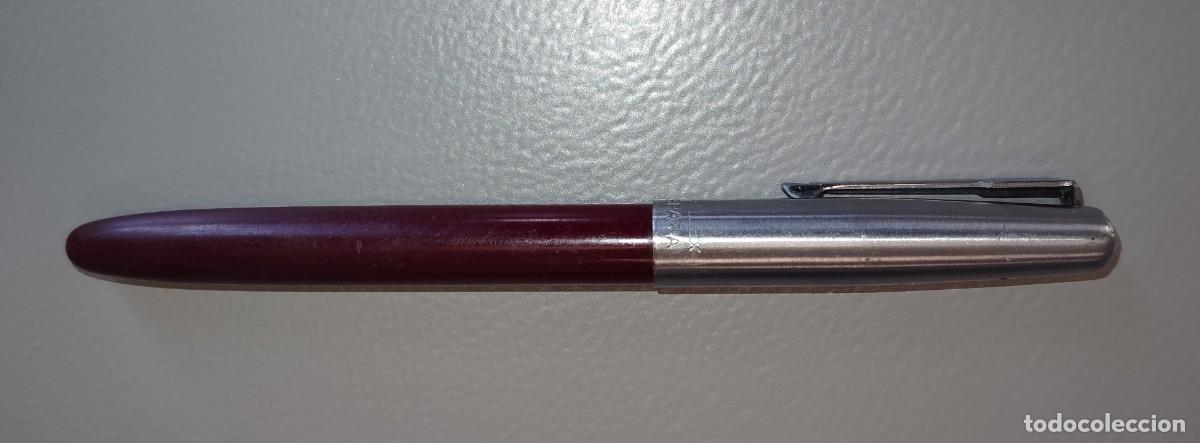 Plumas estilogr&aacute;ficas antiguas: PLUMA RILEX 10 granate - Foto 1