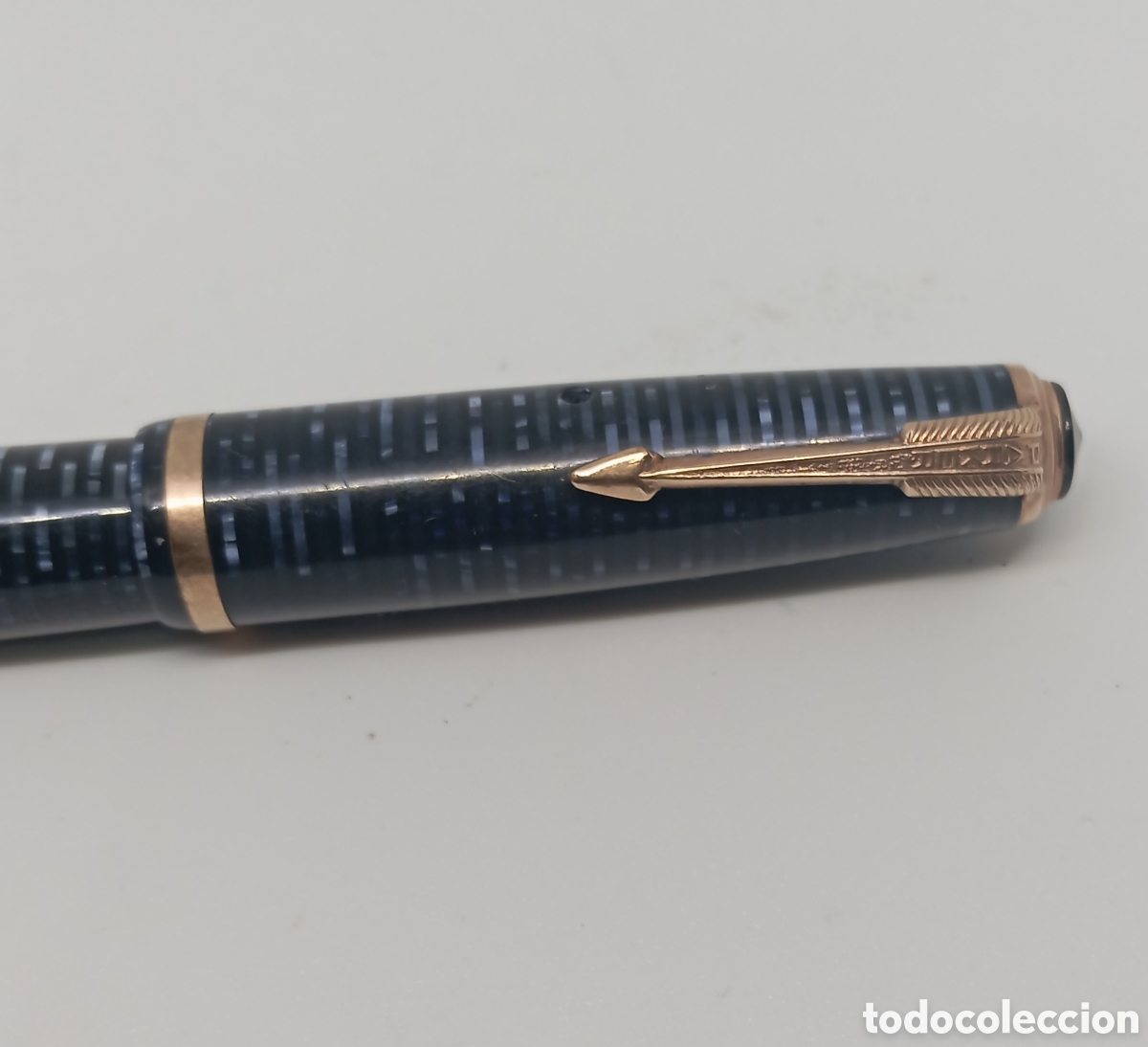 Plumas estilogr&aacute;ficas antiguas: Pluma estilogr&aacute;fica Parker vacumatic Canada - Foto 4