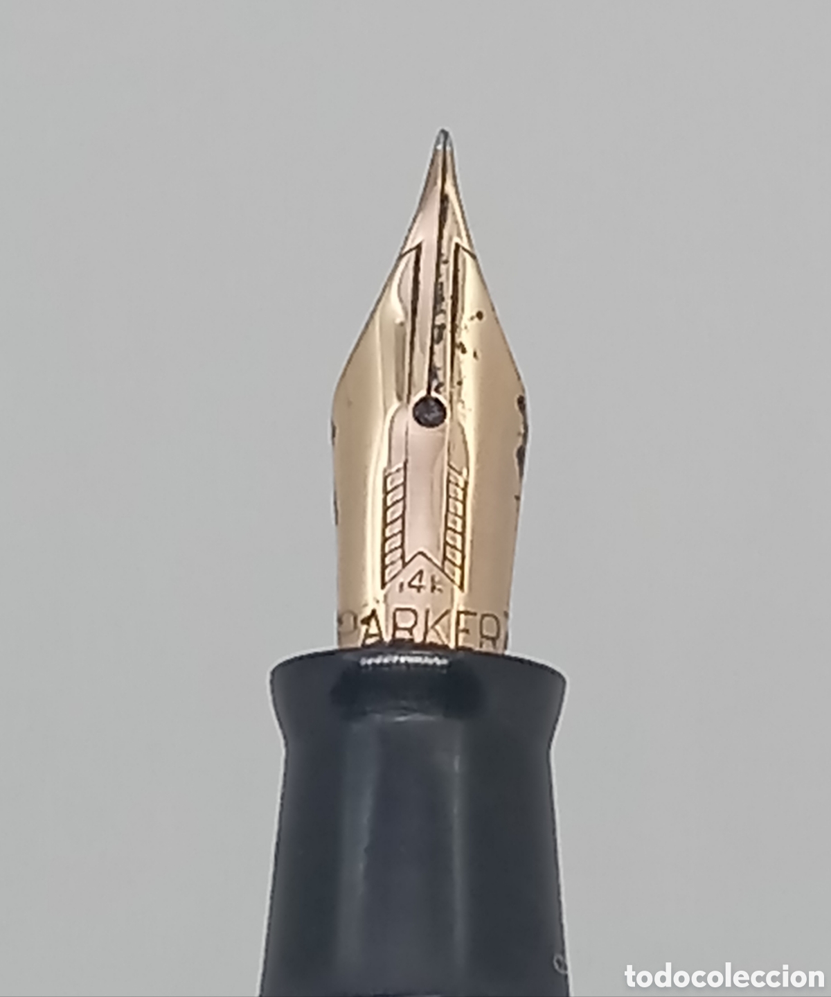 Plumas estilogr&aacute;ficas antiguas: Pluma estilogr&aacute;fica Parker vacumatic Canada - Foto 7