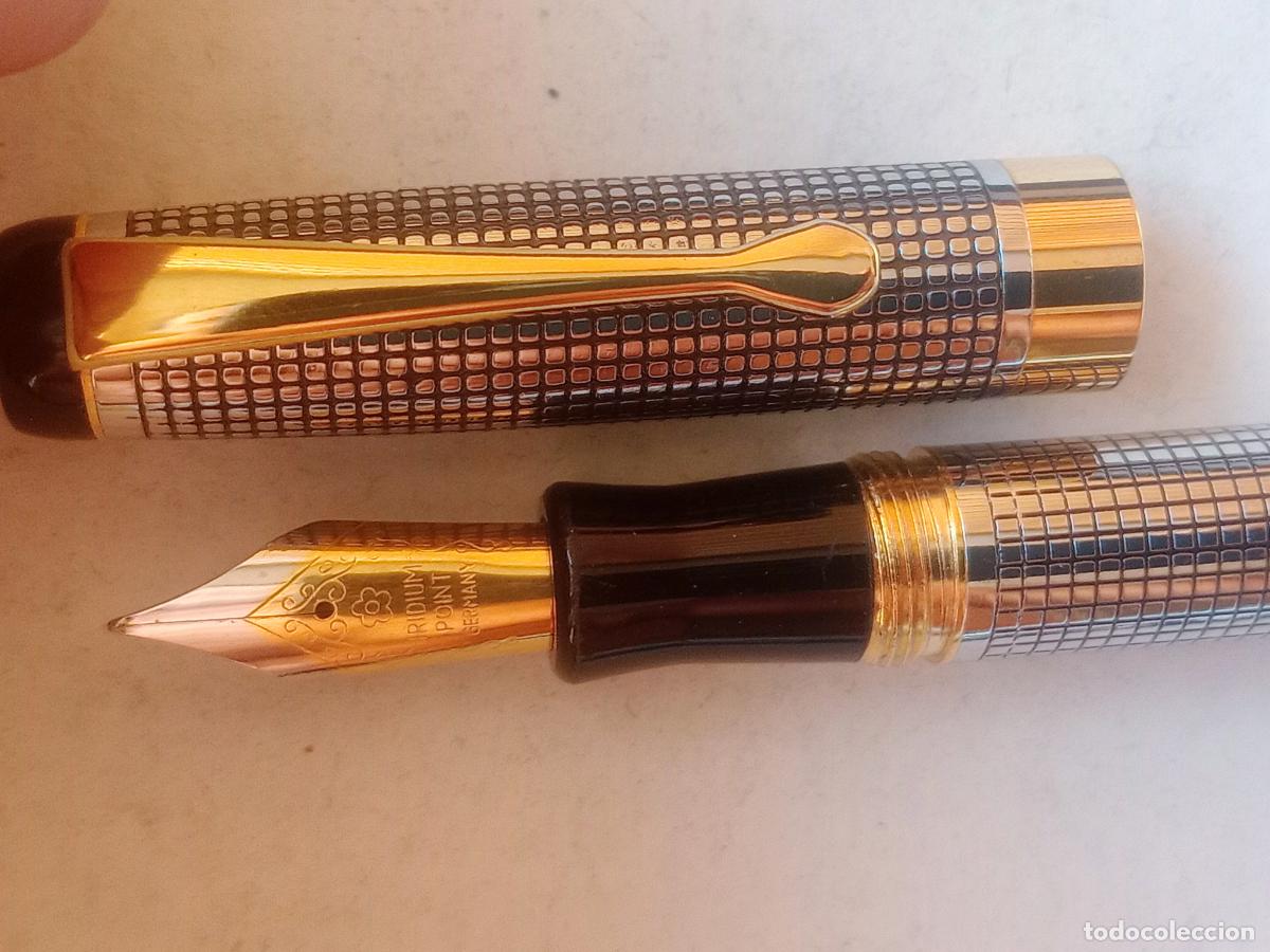 Plumas estilogr&aacute;ficas antiguas: Pluma estilogr&aacute;fica sin marca, Iridium Point Germany 3 - Foto 3