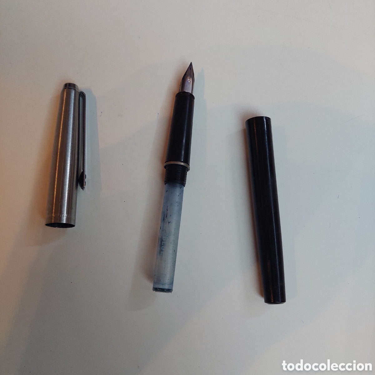 Plumas estilogr&aacute;ficas antiguas: Pluma Inoxcrom 1700. - Foto 6