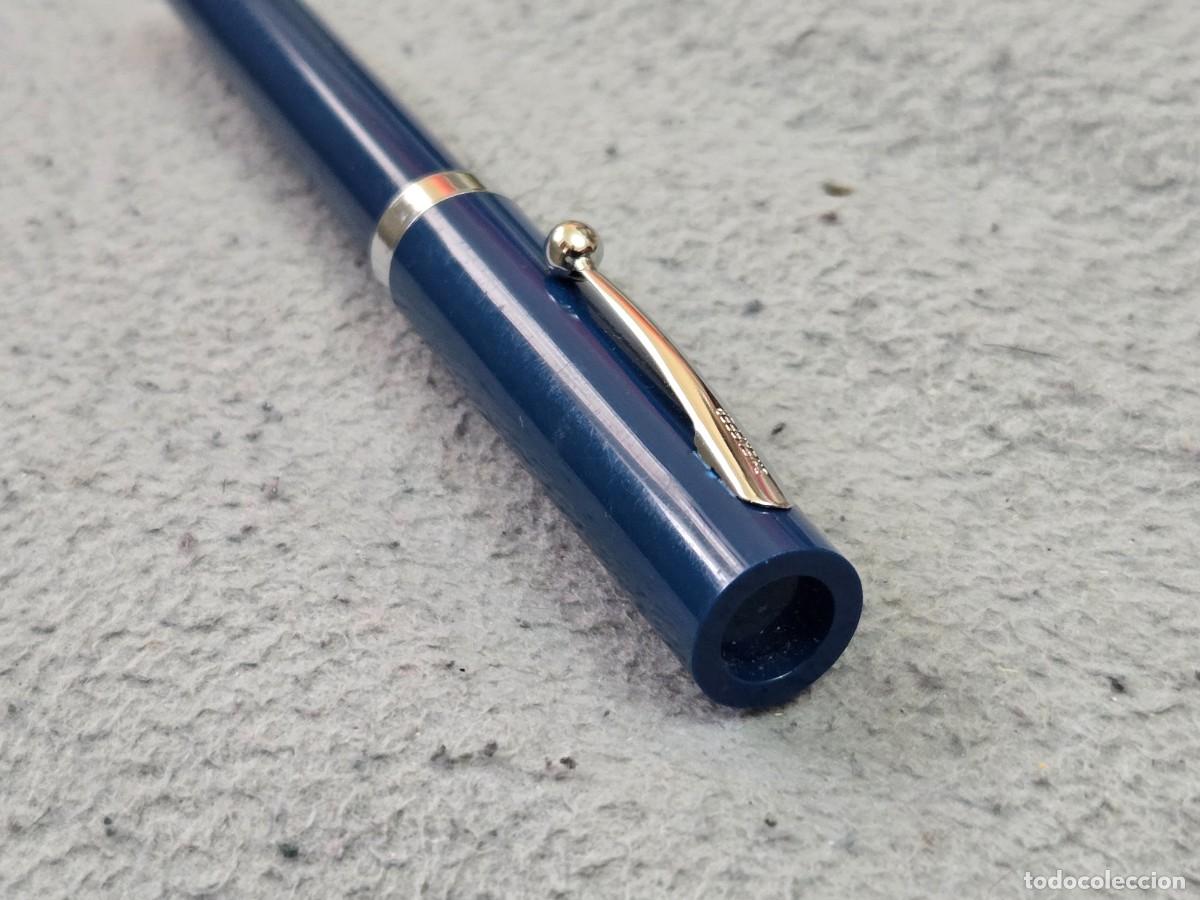 Plumas estilogr&aacute;ficas antiguas: PLUMA ESTILOGR&Aacute;FICA SHEAFFER AZUL - Foto 6