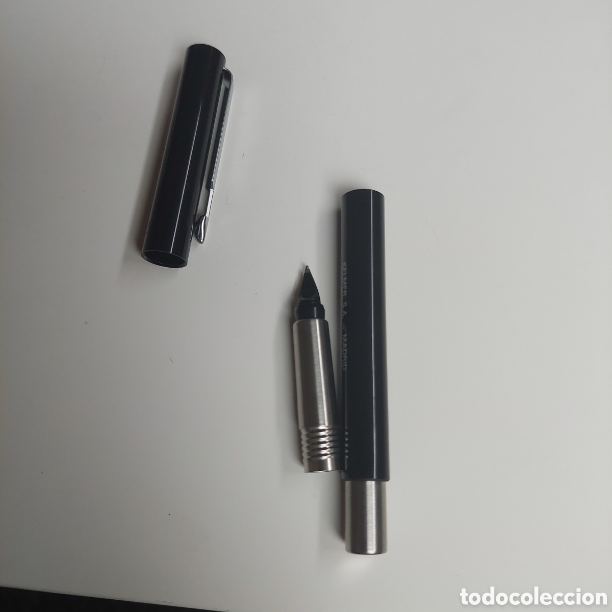 Plumas estilogr&aacute;ficas antiguas: Pluma Parker Vector. - Foto 7