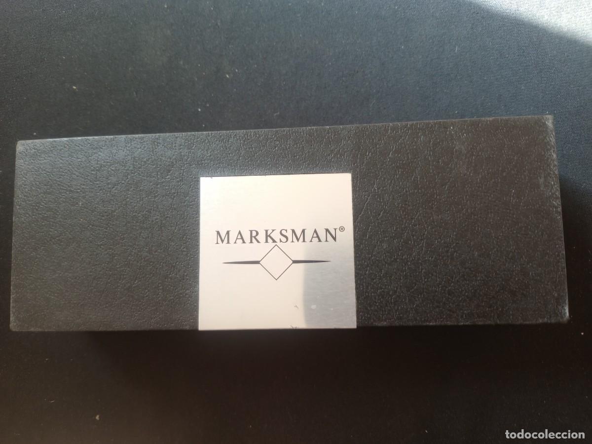 Plumas estilogr&aacute;ficas antiguas: Pluma MARKSMAN en caja. NUEVA - Foto 2