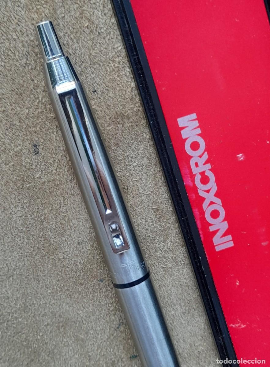 Plumas estilogr&aacute;ficas antiguas: BOLIGRAFO INOXCROM 55 - Foto 1