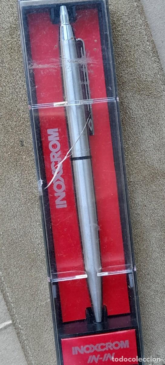 Plumas estilogr&aacute;ficas antiguas: BOLIGRAFO INOXCROM 55 - Foto 2