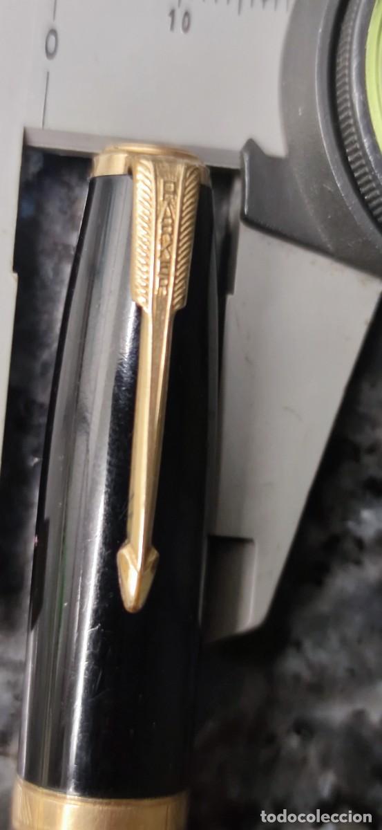 Plumas estilogr&aacute;ficas antiguas: Parker a&ntilde;os 40 negra - Foto 9