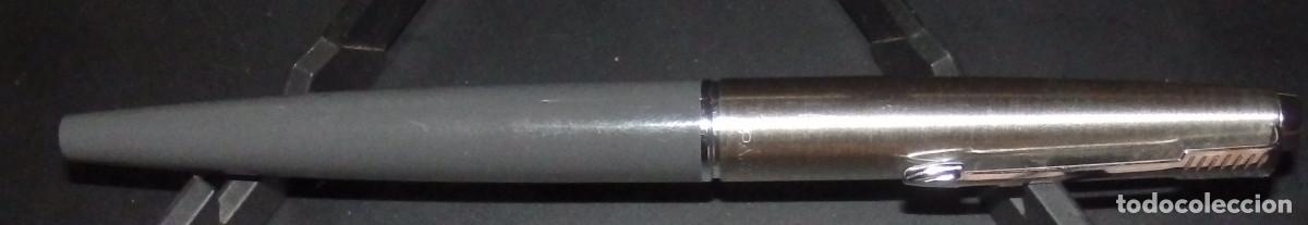 Plumas estilogr&aacute;ficas antiguas: PLUMA PARKER 45 GRIS EN EXCELENTE ESTADO - Foto 3