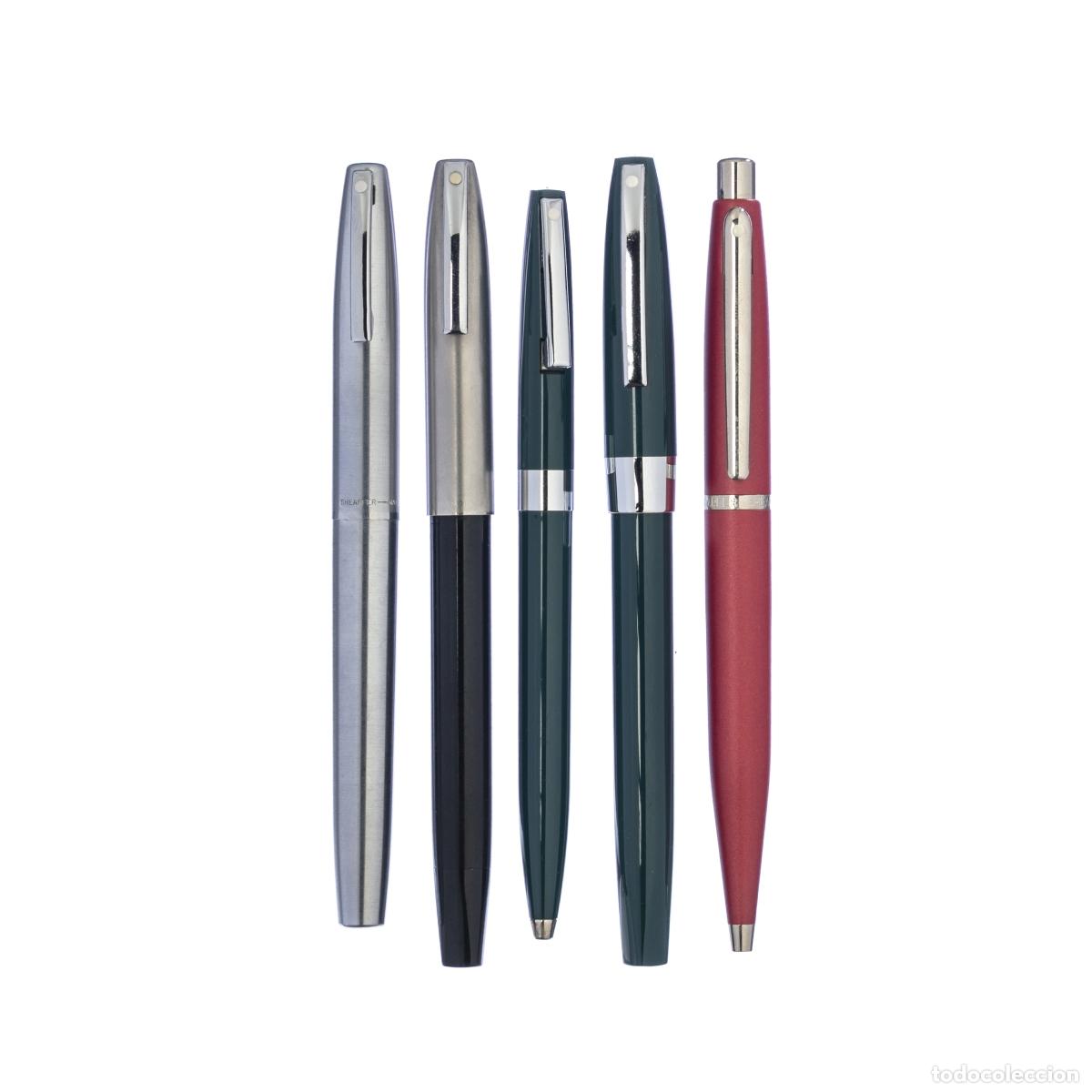 Plumas estilogr&aacute;ficas antiguas: CINCO PLUMAS SHEAFFER - Foto 1