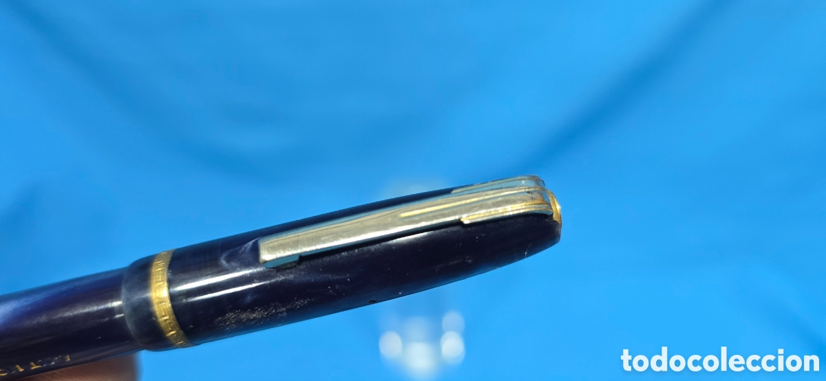 Plumas estilogr&aacute;ficas antiguas: PLUMA REGIA SUPER PLUMIN DE ORO 585 - Foto 11