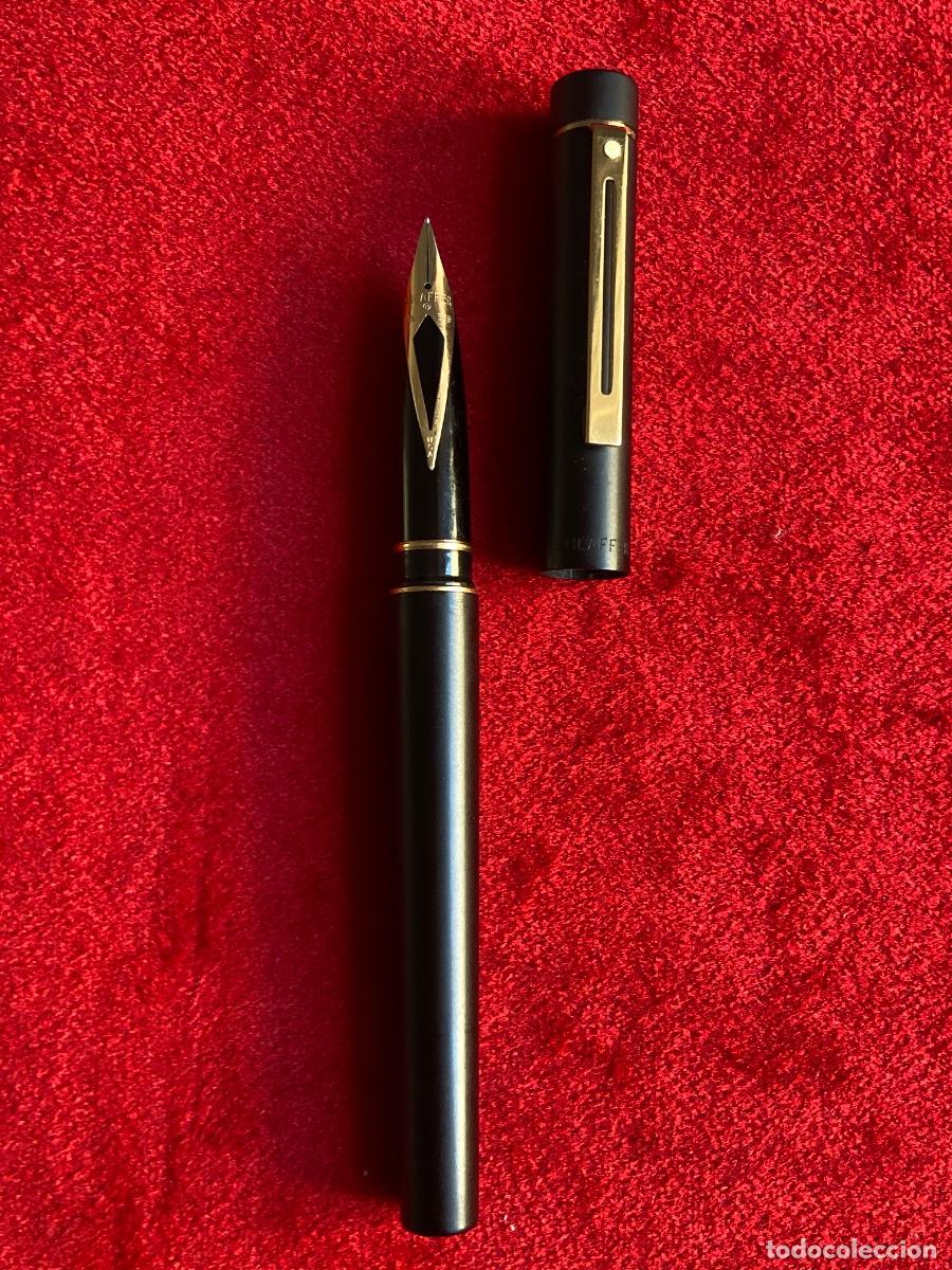 Plumas estilogr&aacute;ficas antiguas: SHEAFFER .Plumin de oro 14 kts - Foto 2