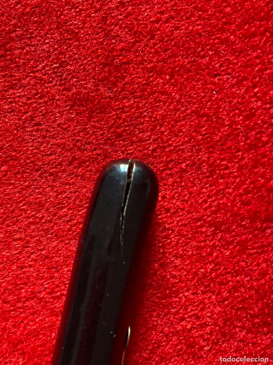 Plumas estilogr&aacute;ficas antiguas: Visavac .Cold plated 14cts - Foto 4