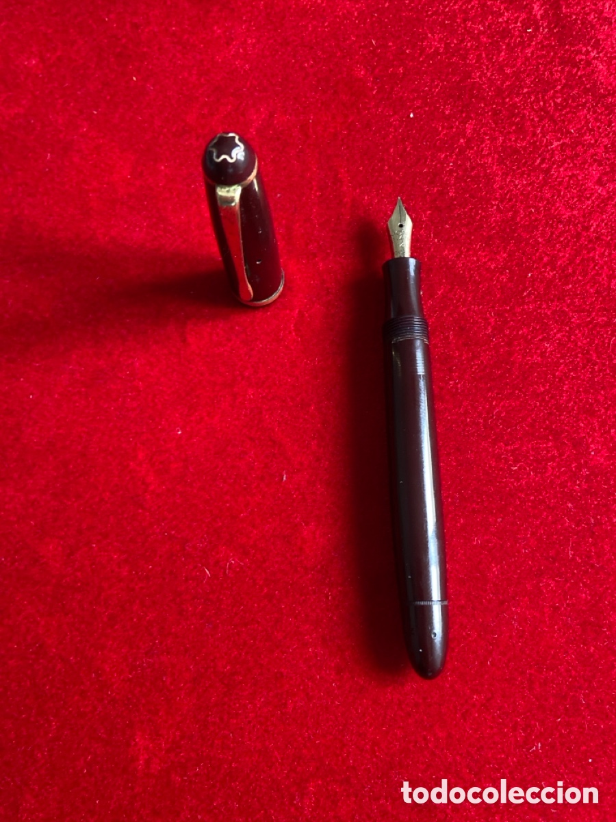 Plumas estilogr&aacute;ficas antiguas: MONTBLANC 342G.Plumin oro - Foto 1