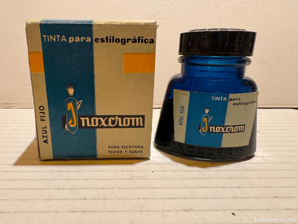 Plumas estilogr&aacute;ficas antiguas: ANTIGUO TINTERO INOXCROM - Foto 1