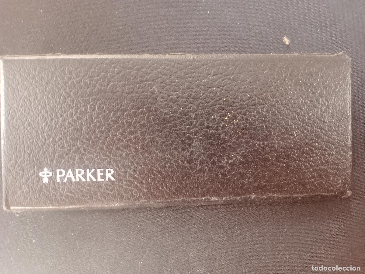 Plumas estilogr&aacute;ficas antiguas: Pluma Parker en caja original - Foto 2