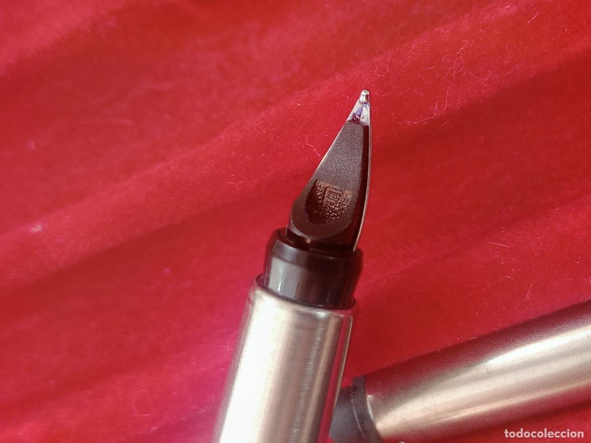 Plumas estilogr&aacute;ficas antiguas: Pluma Parker en caja original - Foto 4