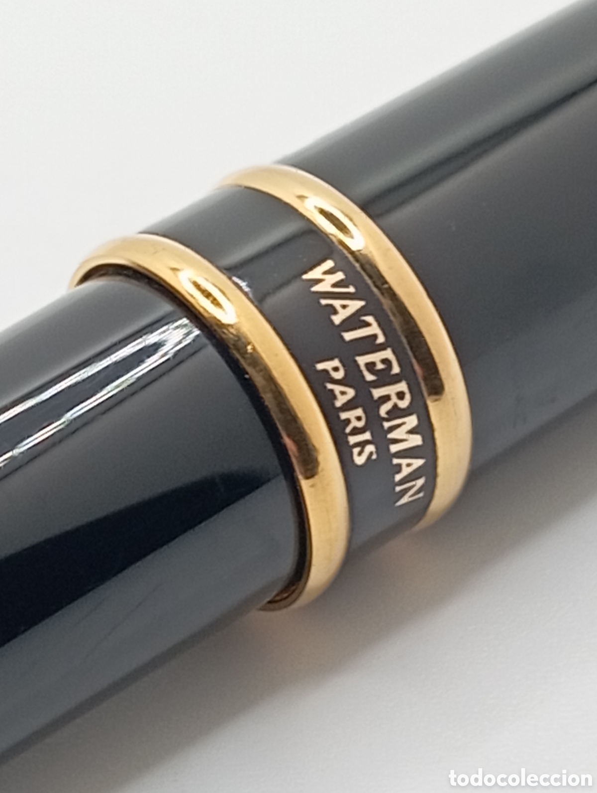 Plumas estilogr&aacute;ficas antiguas: Pluma waterman expert essential black GT - Foto 4
