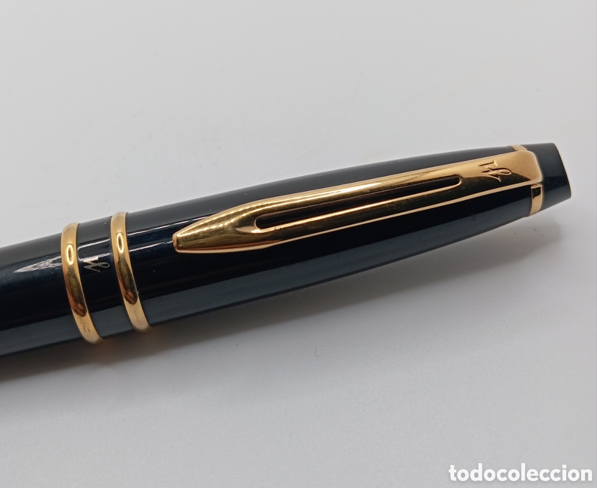 Plumas estilogr&aacute;ficas antiguas: Pluma waterman expert essential black GT - Foto 7