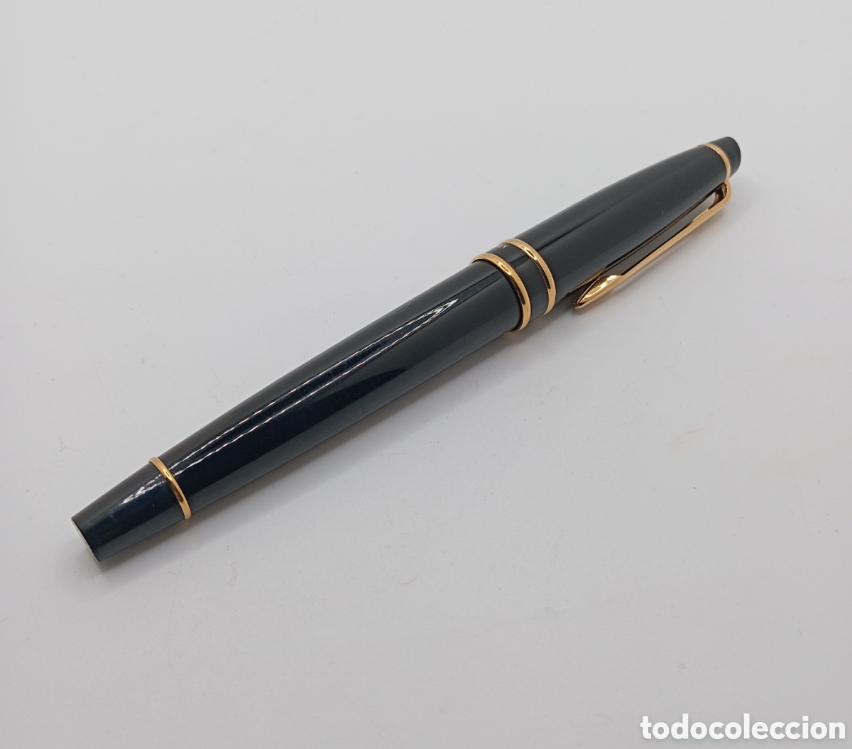Plumas estilogr&aacute;ficas antiguas: Pluma waterman expert essential black GT - Foto 1