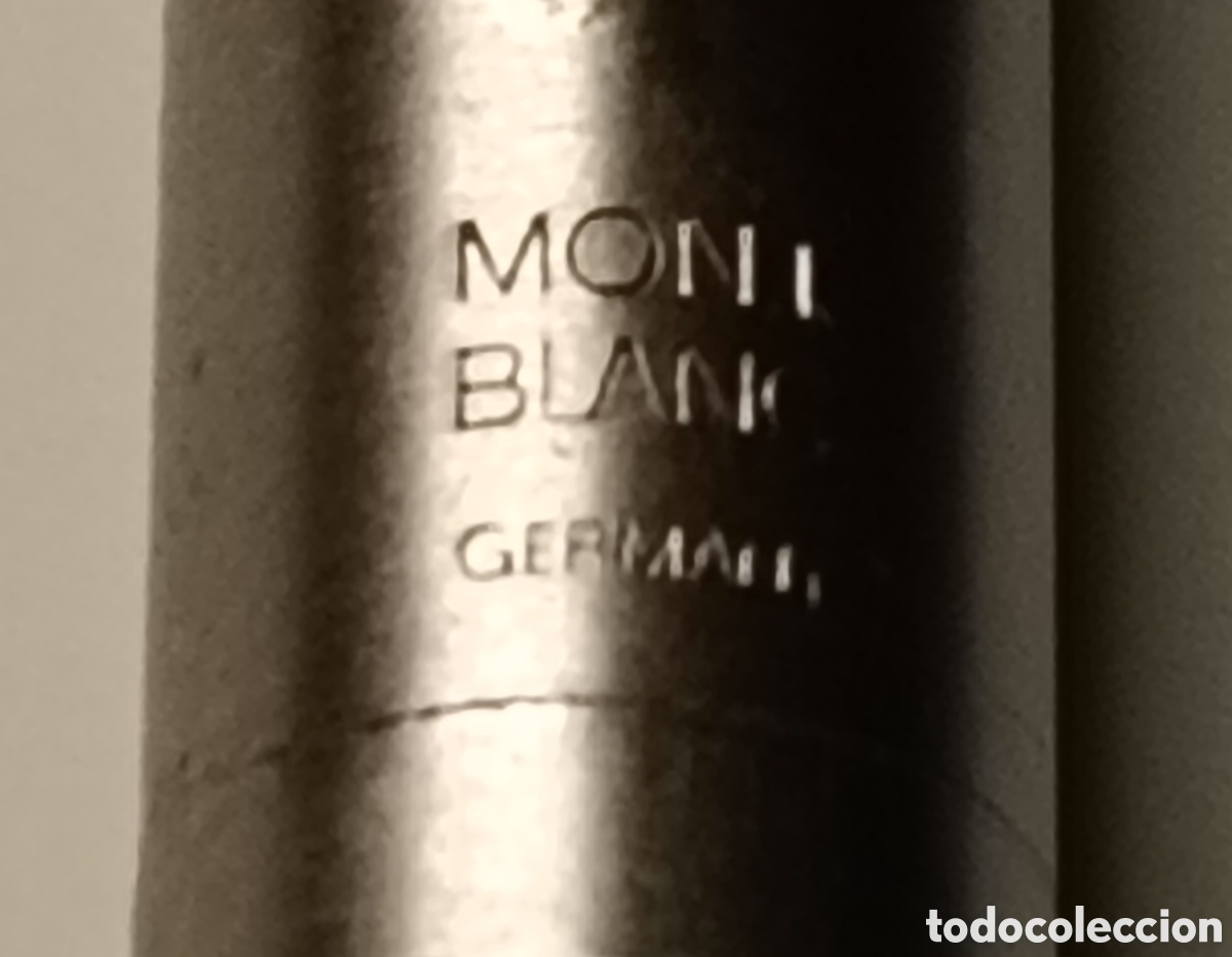Plumas estilogr&aacute;ficas antiguas: Pluma estilografica Montblanc - Foto 4