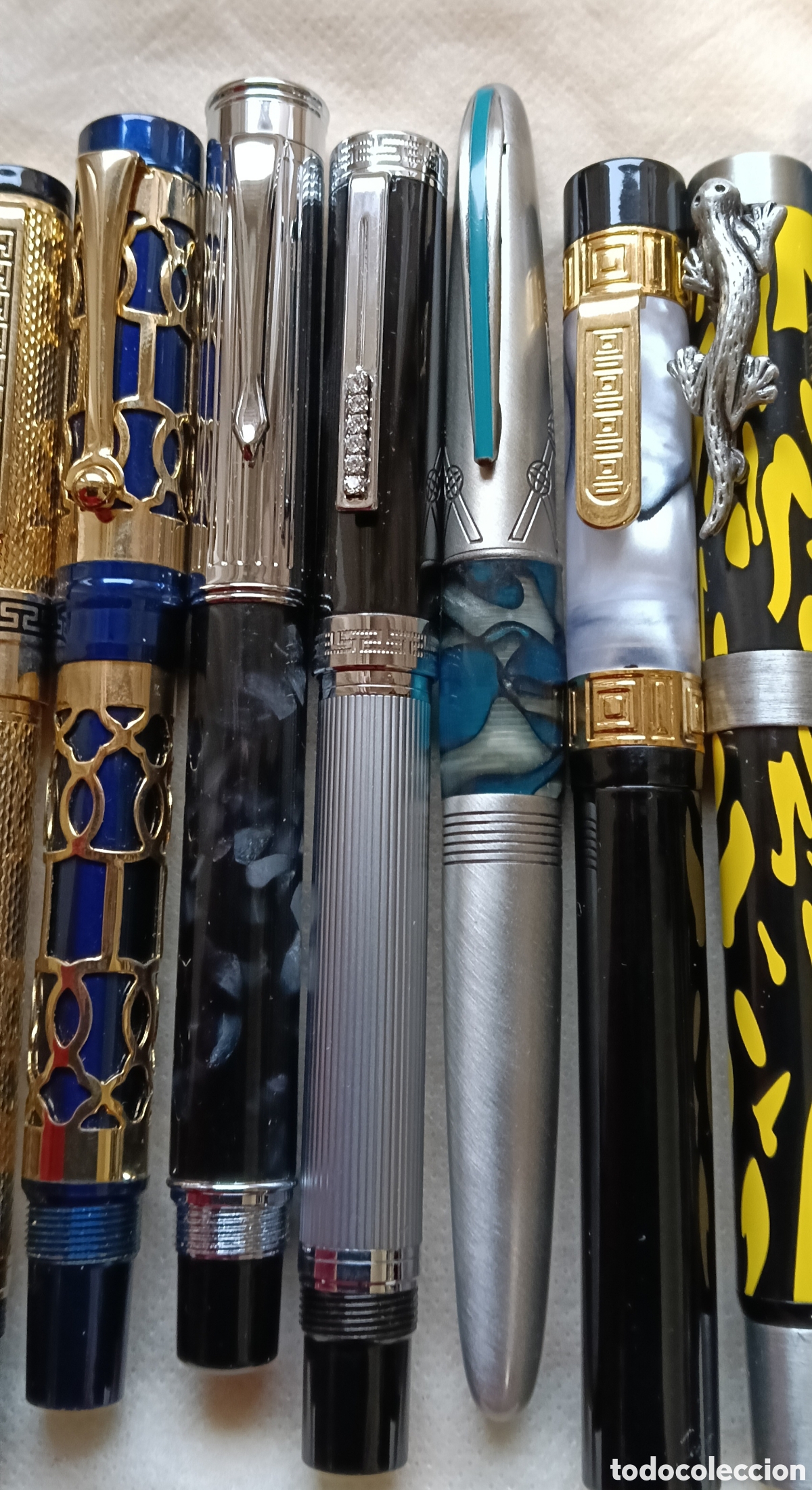 Plumas estilogr&aacute;ficas antiguas: Colecci&oacute;n de 32 plumas estilograficas - Foto 3