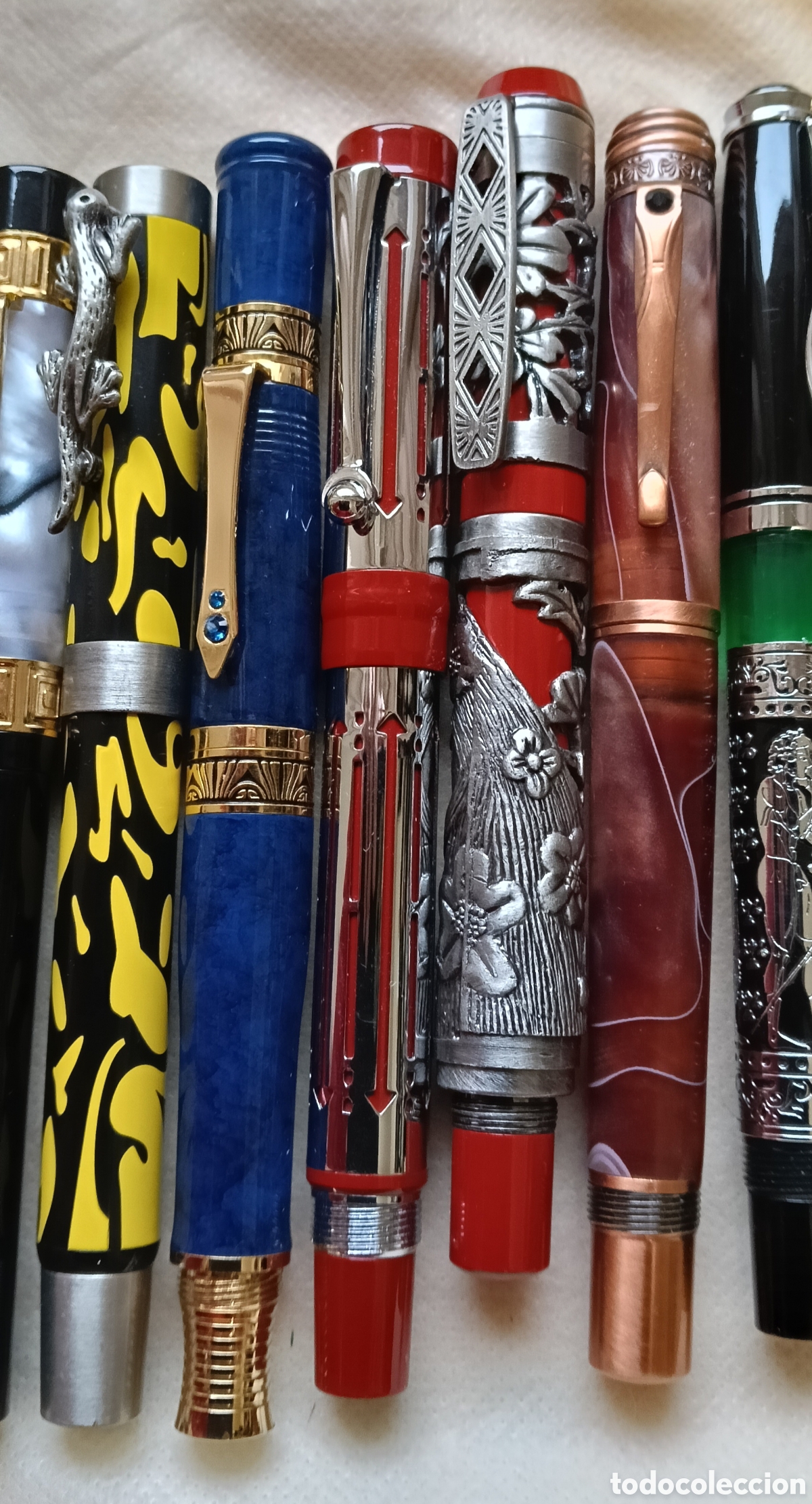 Plumas estilogr&aacute;ficas antiguas: Colecci&oacute;n de 32 plumas estilograficas - Foto 4