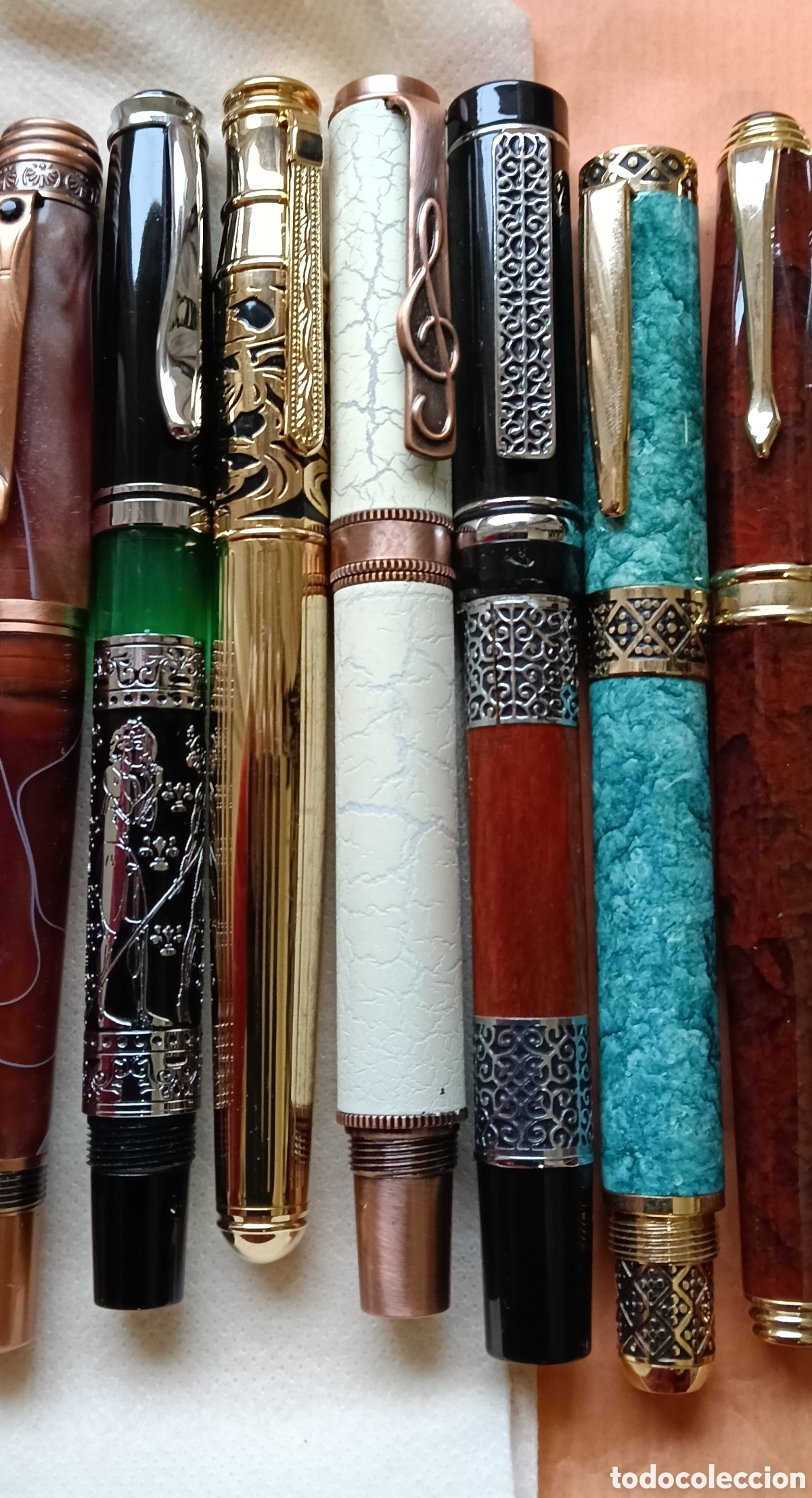 Plumas estilogr&aacute;ficas antiguas: Colecci&oacute;n de 32 plumas estilograficas - Foto 5