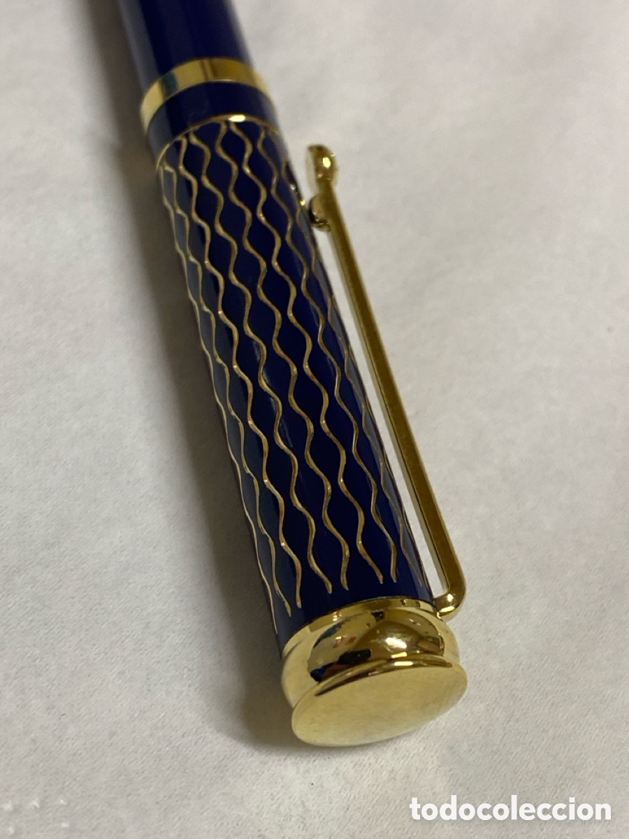 Plumas estilogr&aacute;ficas antiguas: Pluma estilografica Iridium Genius Germany - Foto 4