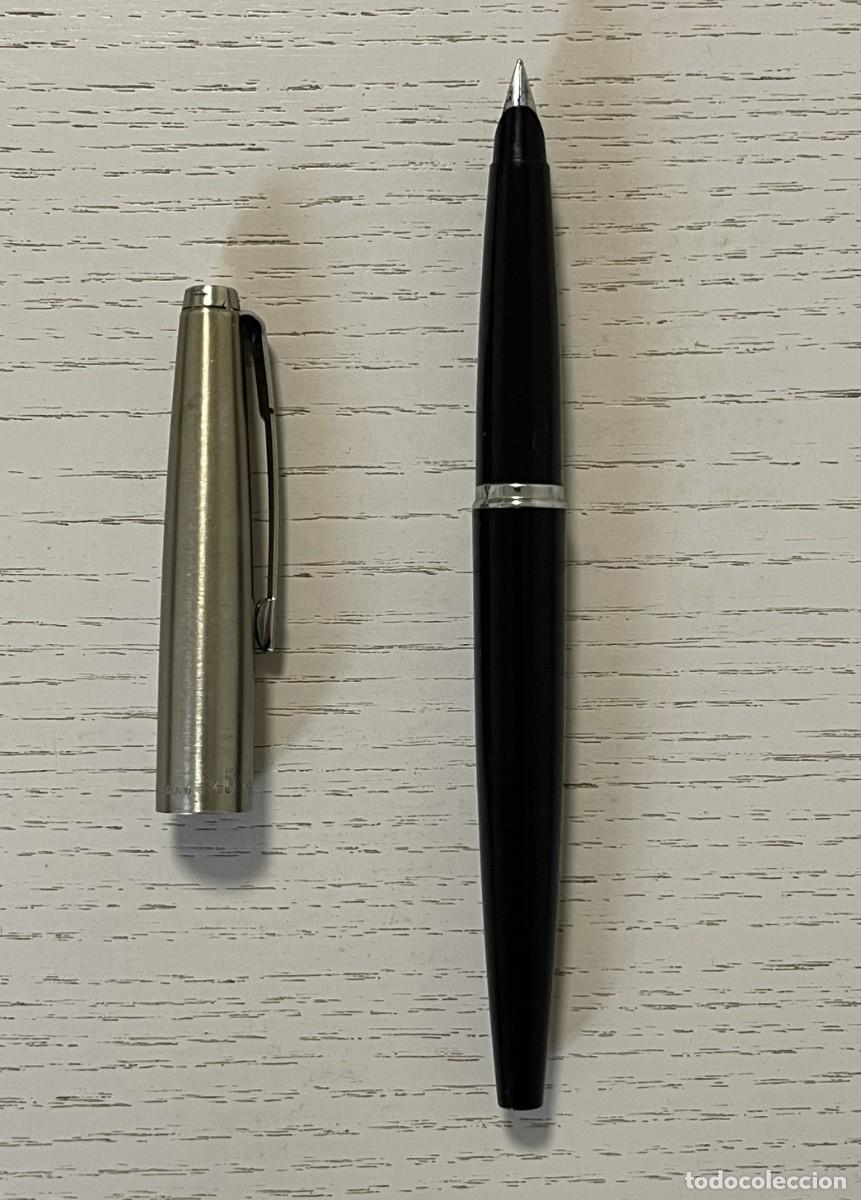 Plumas estilogr&aacute;ficas antiguas: PLUMA PARKER 45 MADE IN ENGLAND - Foto 2