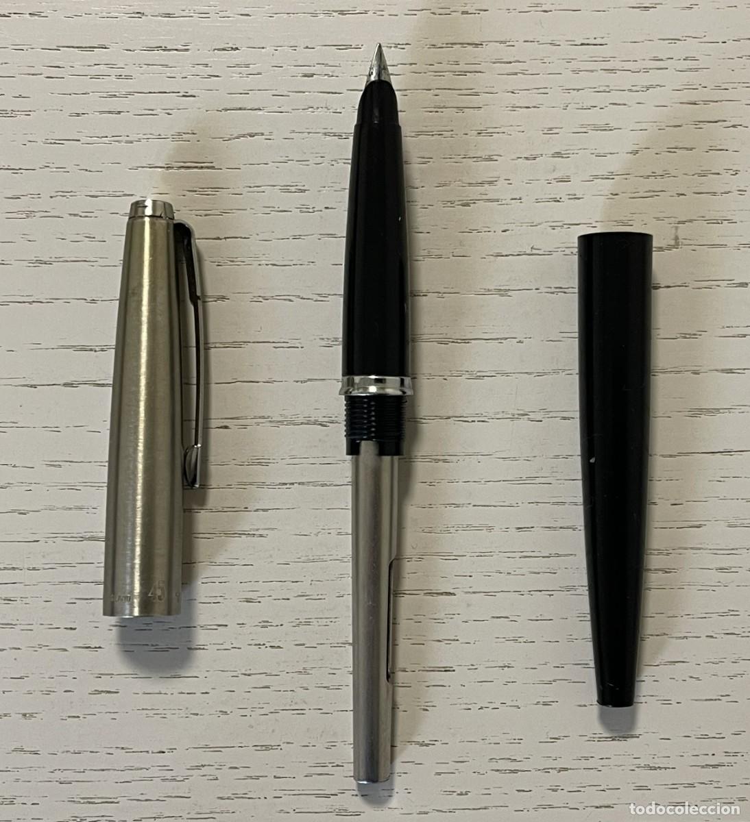 Plumas estilogr&aacute;ficas antiguas: PLUMA PARKER 45 MADE IN ENGLAND - Foto 3