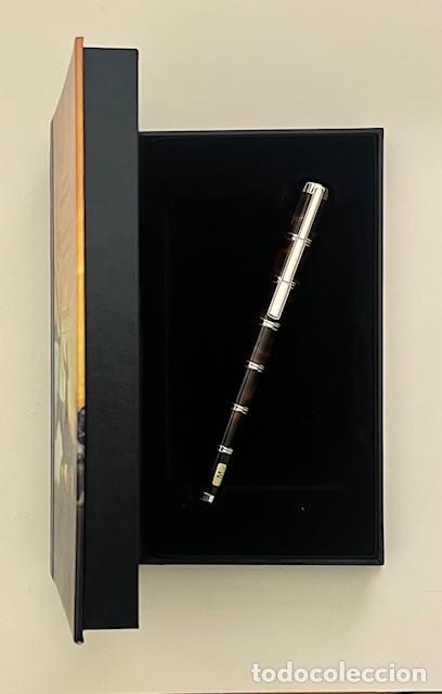 Plumas estilogr&aacute;ficas antiguas: Pluma Montblanc E.L. Miguel de Cervantes - Foto 2