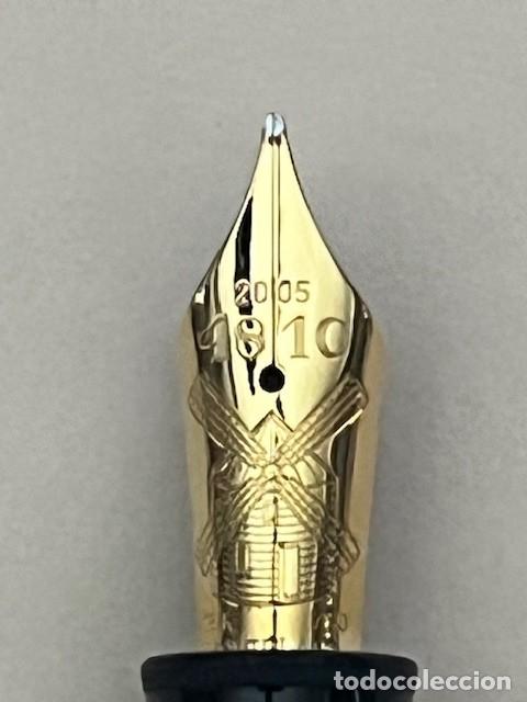 Plumas estilogr&aacute;ficas antiguas: Pluma Montblanc E.L. Miguel de Cervantes - Foto 5