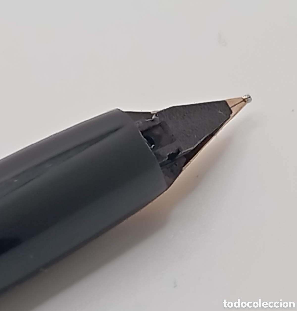 Plumas estilogr&aacute;ficas antiguas: Pluma estilogr&aacute;fica Sheaffer laca china - Foto 8