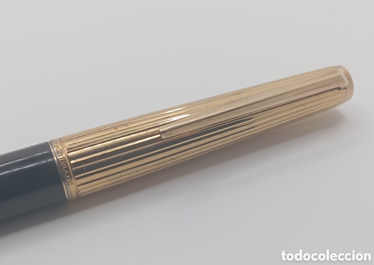 Plumas estilogr&aacute;ficas antiguas: Pluma estilogr&aacute;fica montblanc 227 - Foto 4