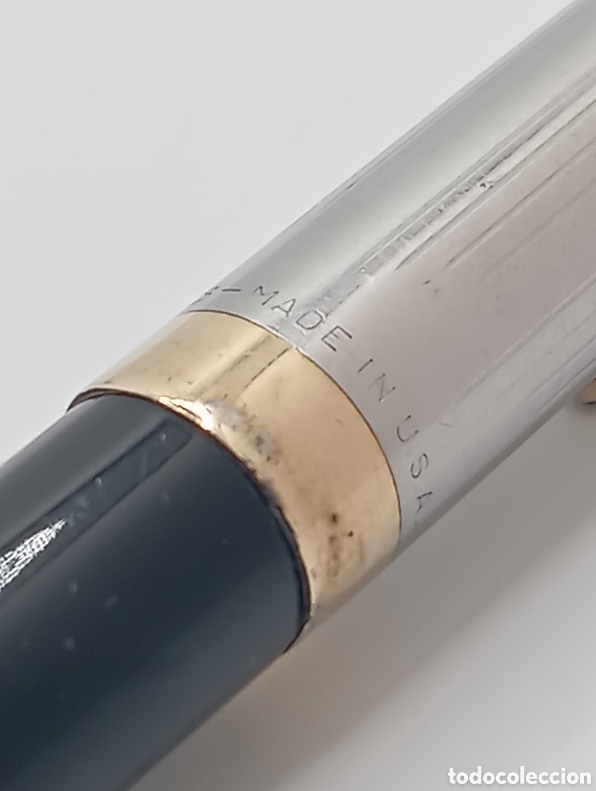 Plumas estilogr&aacute;ficas antiguas: Pluma Sheaffer snorkel touchdown - Foto 6