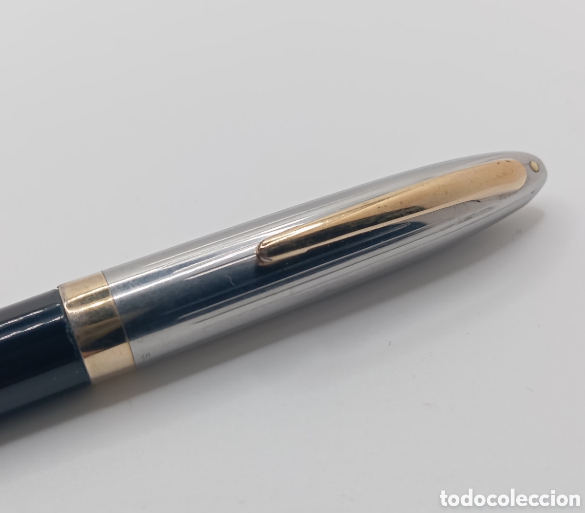 Plumas estilogr&aacute;ficas antiguas: Pluma Sheaffer snorkel touchdown - Foto 7