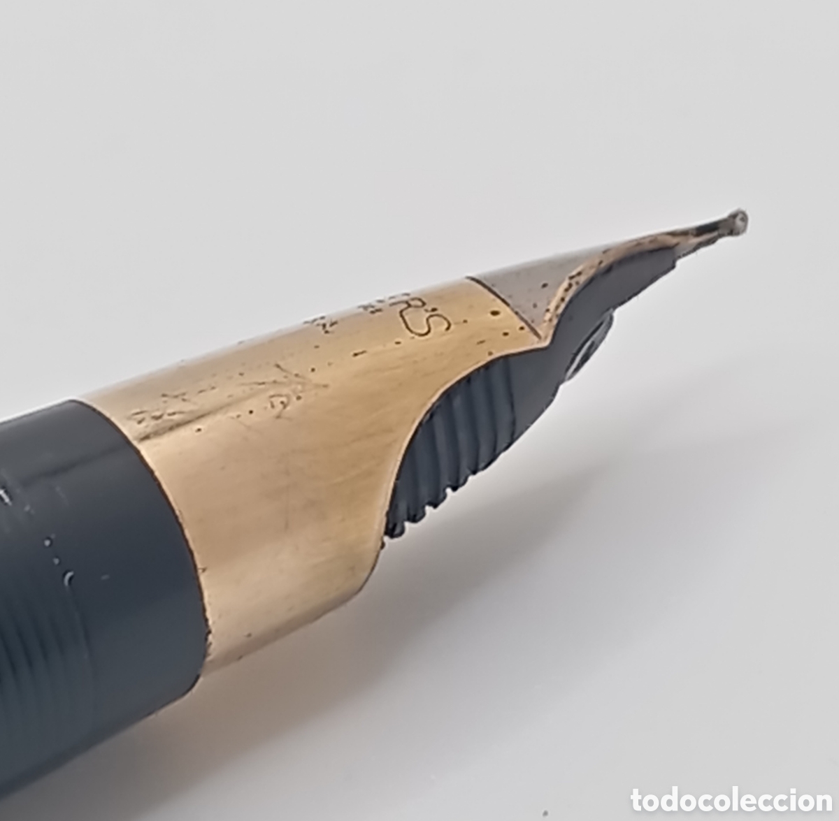 Plumas estilogr&aacute;ficas antiguas: Pluma Sheaffer snorkel touchdown - Foto 10