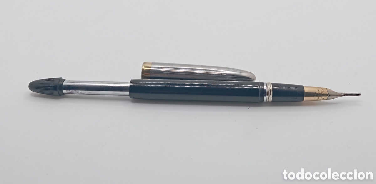 Plumas estilogr&aacute;ficas antiguas: Pluma Sheaffer snorkel touchdown - Foto 13