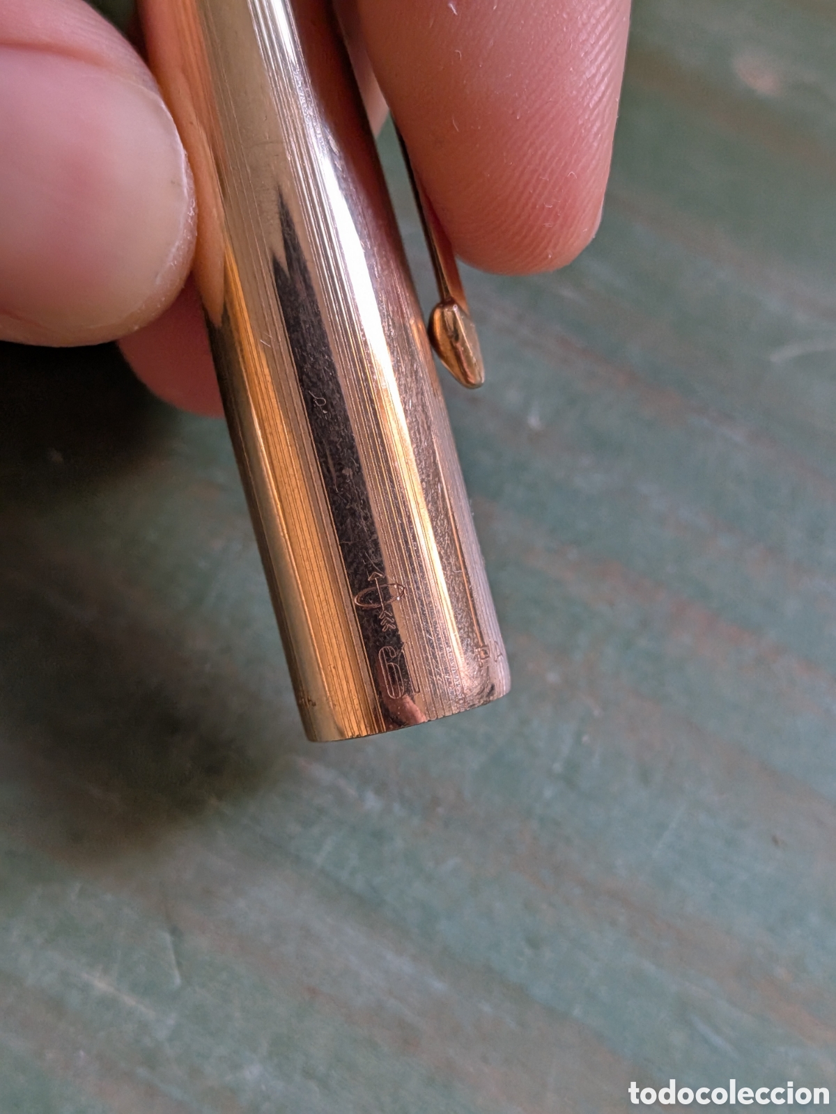 Plumas estilogr&aacute;ficas antiguas: Pluma Parker 61 gold filled. - Foto 4