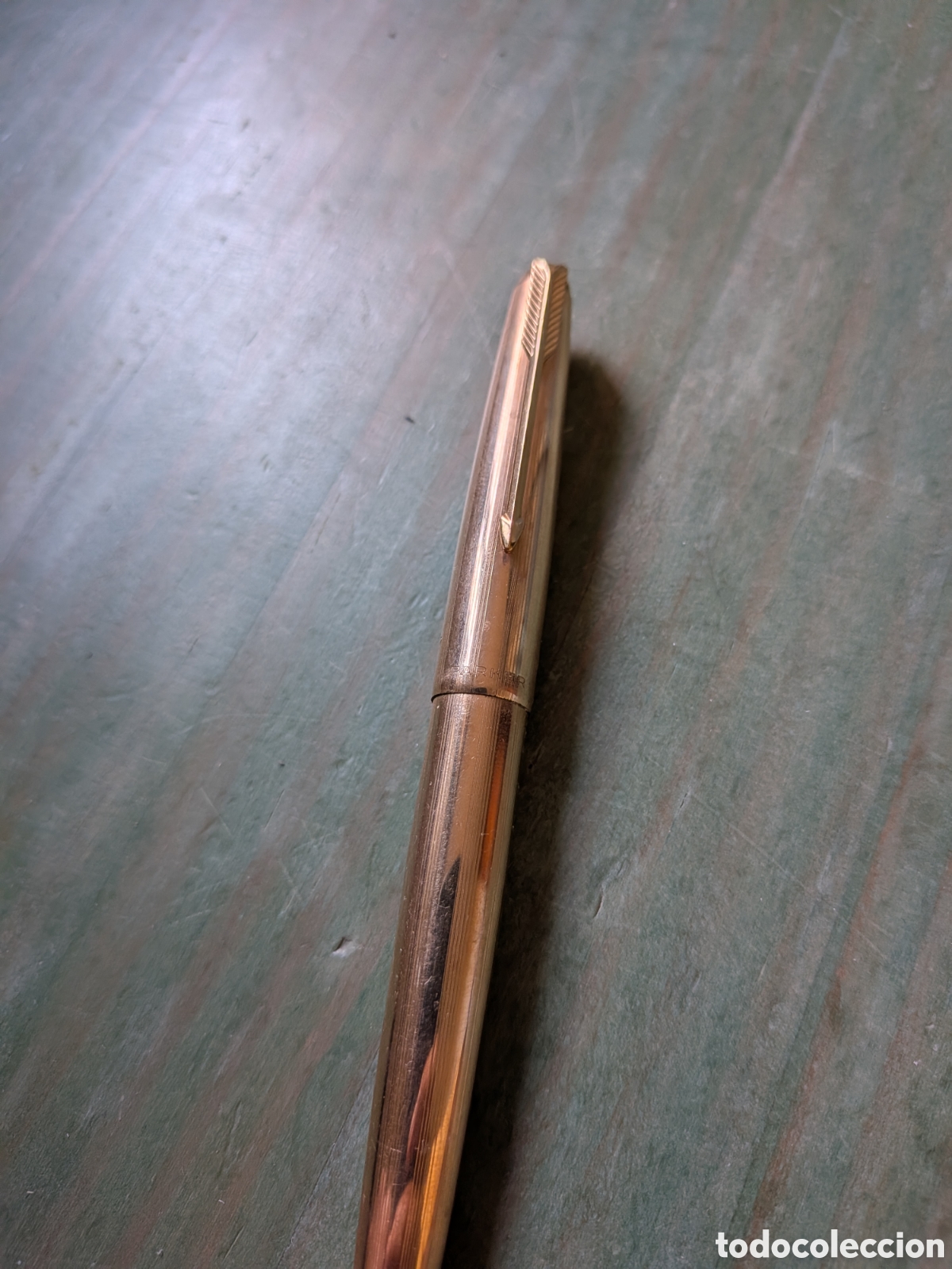 Plumas estilogr&aacute;ficas antiguas: Pluma Parker 61 gold filled. - Foto 1
