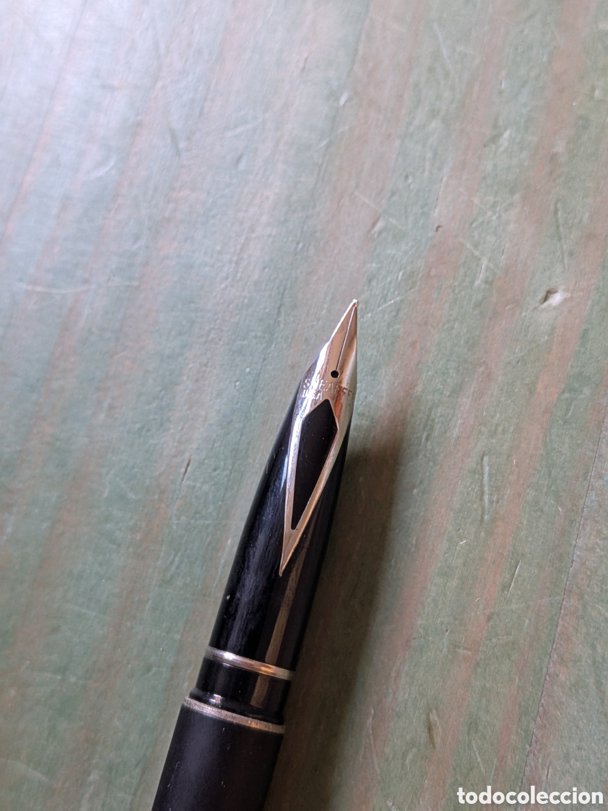 Plumas estilogr&aacute;ficas antiguas: Pluma Sheaffer Targa 1002 Medium. - Foto 3