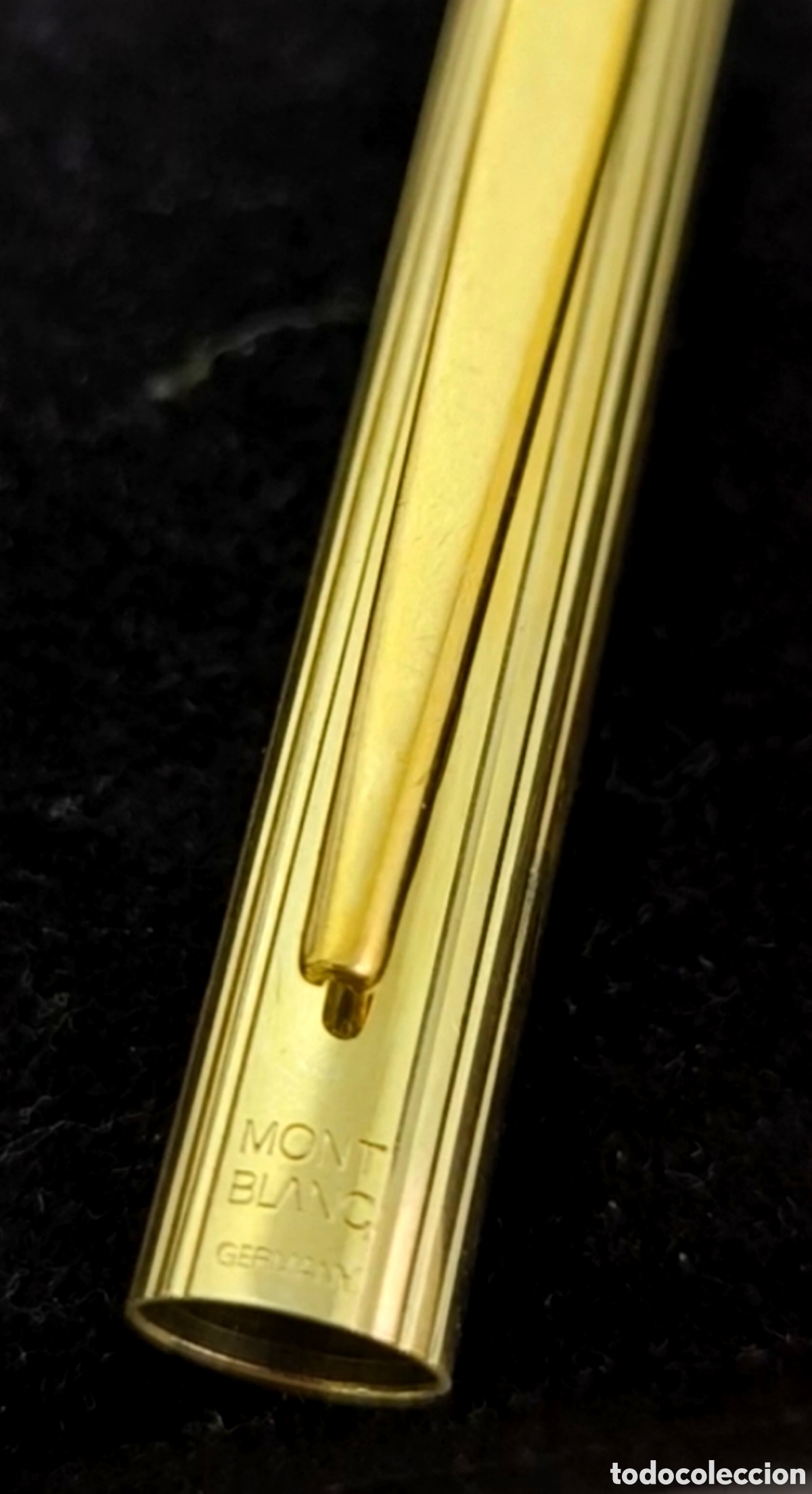 Plumas estilogr&aacute;ficas antiguas: MONTBLANC NOBLESSE Y TINTERO - Foto 7
