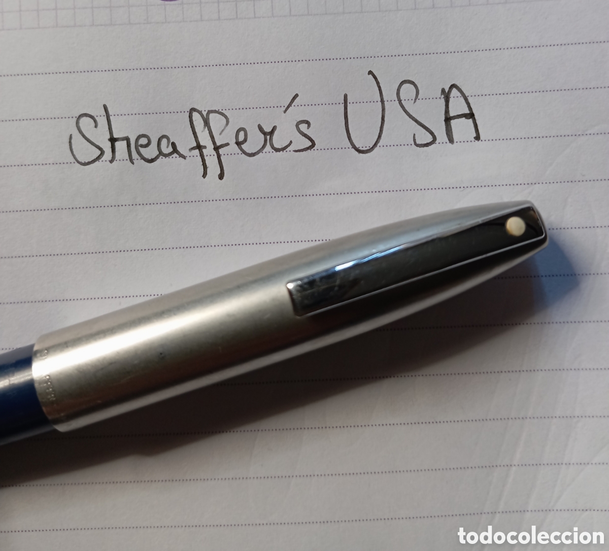 Plumas estilogr&aacute;ficas antiguas: Pluma estilogr&aacute;fica Sheaffer touchdown - Foto 11